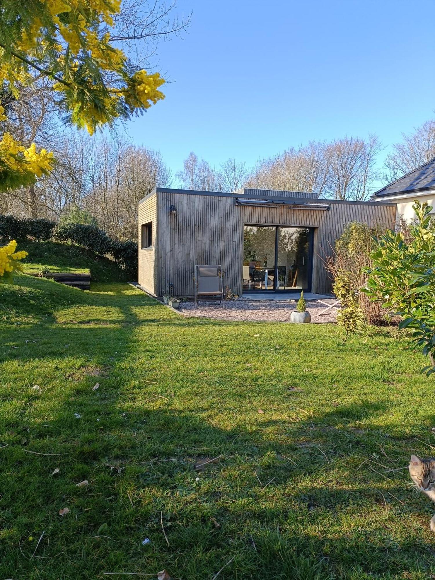 Gîte Le Cottage de l'Albâtre Agréable Tiny House Vattetot-sur-Mer Exterior foto
