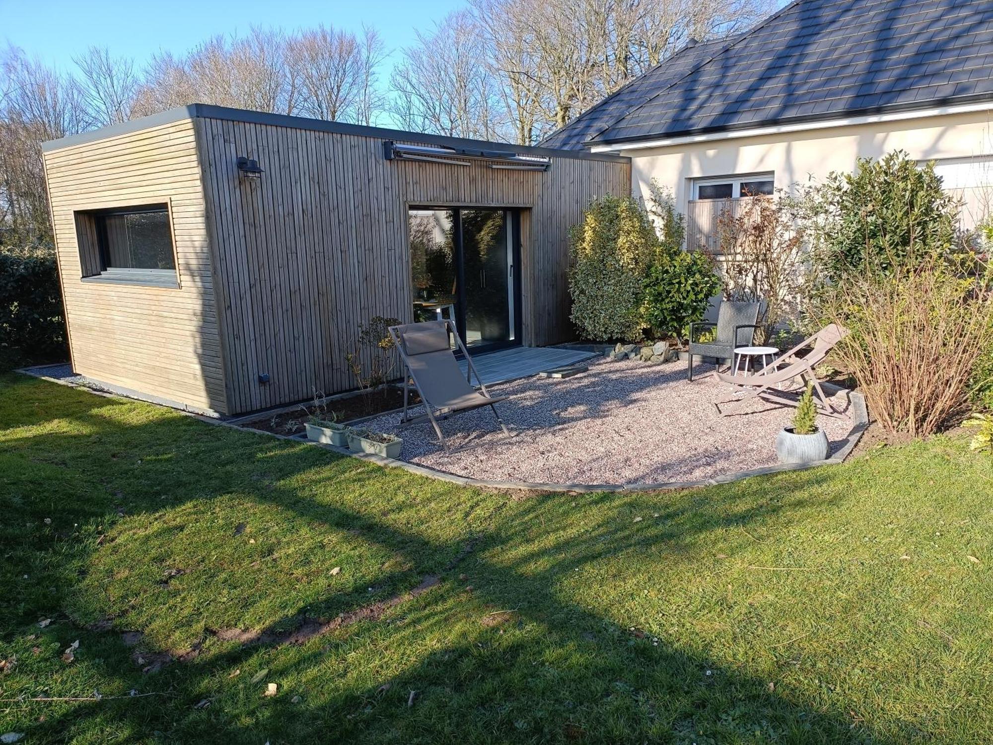Gîte Le Cottage de l'Albâtre Agréable Tiny House Vattetot-sur-Mer Exterior foto